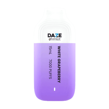 7 daze ohmlet 7000 disposable vape in full view
