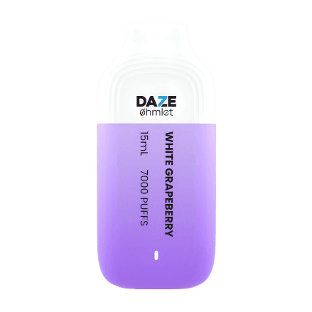 7 daze ohmlet 7000 disposable vape in full view