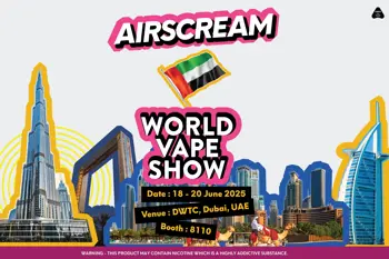 Image for AIRSCREAM Ignites Innovation at the Dubai World Vape Show 2025