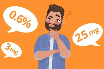 Nicotine percentages thumbnail