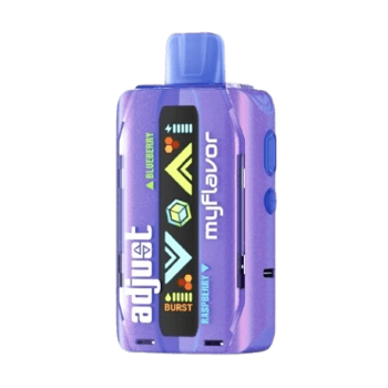 adjust myflavor 40000 disposable vape in full view