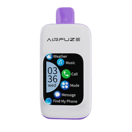 full view of airfuze 30k disposable vape