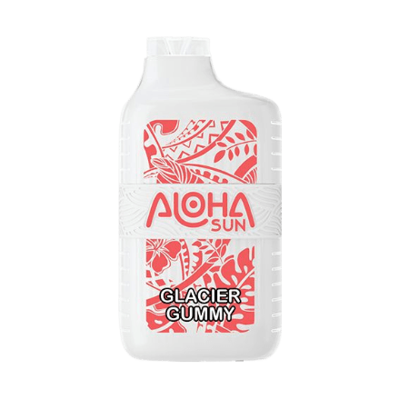 aloha sun 7000 disposable vape in full view