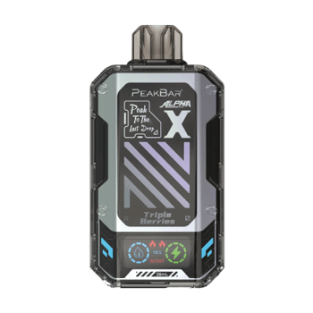 full view of peakbar alpha-x disposable