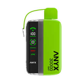 full view of anyx titan disposable vape
