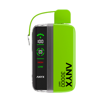 full view of anyx titan disposable vape