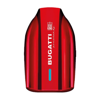 aroma king bugatti spaceship 7000 disposable vape in full view