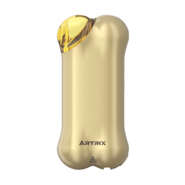 full view of artrix bony battery in gold