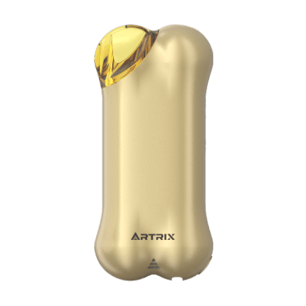 full view of artrix bony battery in gold