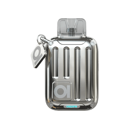 full view of aspire riil x in silver