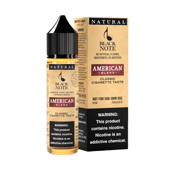 black note american blend tobacco e-liquid
