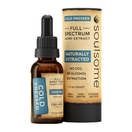 Soulsome Cold Pressed CBD oil