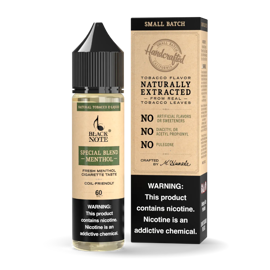 black note special blend menthol