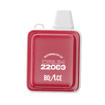 bounce vape drum 22000 disposable in full view