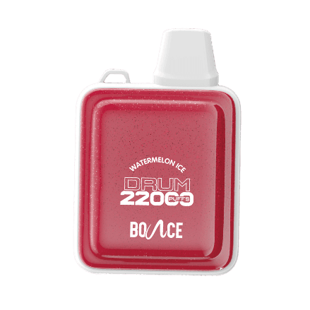 bounce vape drum 22000 disposable in full view