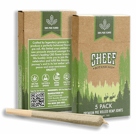 Cheef Botanicals cbd pre-rolls