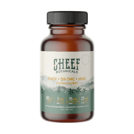 cheef botanicals thcp delta 9 thc hhc gummies in full view