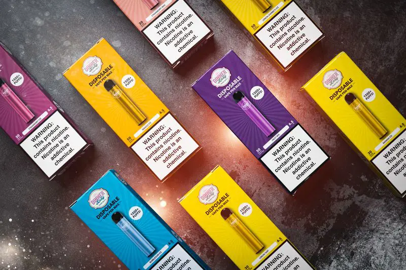 Dinner Lady Disposables Colourful Packages