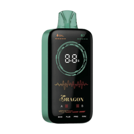 dragon 16k zero nicotine disposable vape in full view