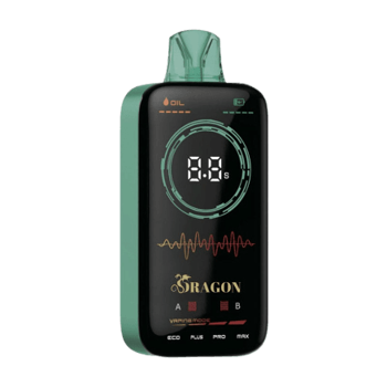 dragon 16k zero nicotine disposable vape in full view
