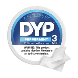 dyp nicotine pouches in full view