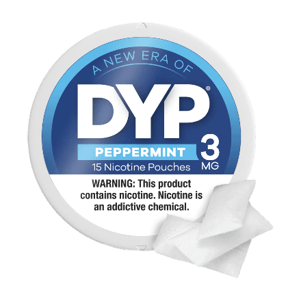 dyp nicotine pouches in full view
