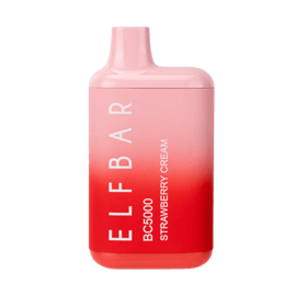 Elf Bar BC5000 Strawberry Cream vape disposable