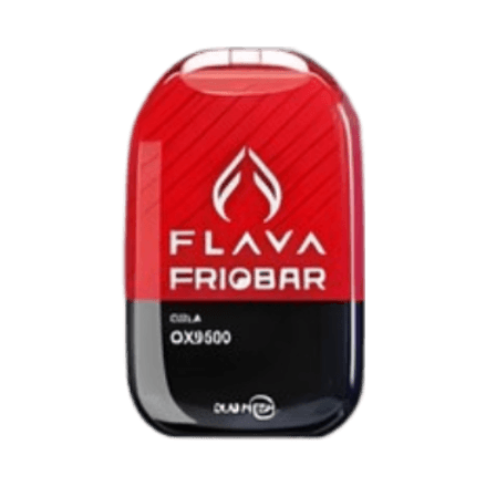 flava x friobar ox9500 disposable vape in full view