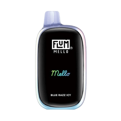 flum mello heartbeat 20000 Disposable glas-e-liquid Size:Blueberry Mint Nicotine Free Vuse: Essential