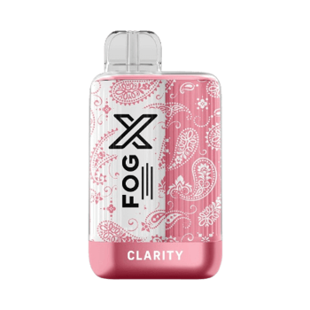 fog x clarity zero nicotine 7000 disposable in full view