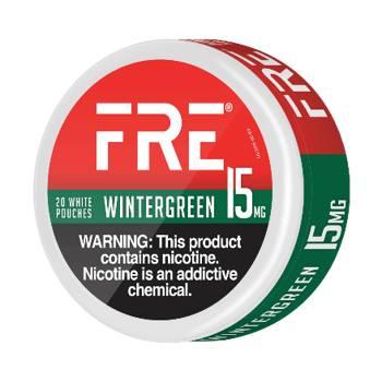 fre nicotine pouches in full view
