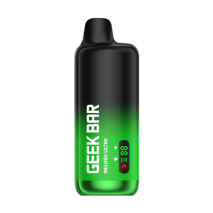 geek bar meloso ultra 10000 disposable vape in full view