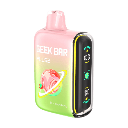 geek bar pulse 15000 sour edition disposable in full view