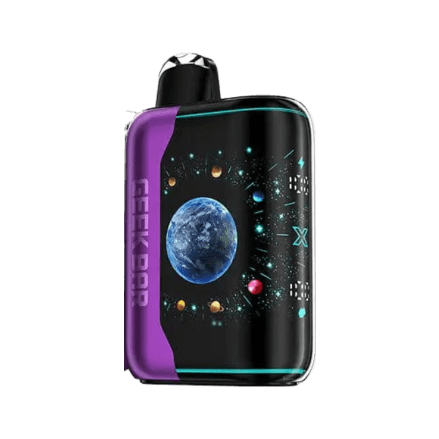 geekbar pulse x 25000 platinum edition in full view
