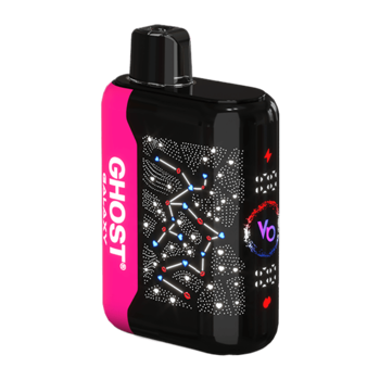 ghost galaxy disposable vape in full view