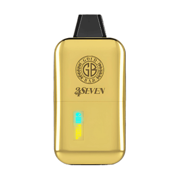 gold bar 24 seven 24k disposable in full view