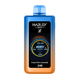 full view of harleybar x-24k disposable