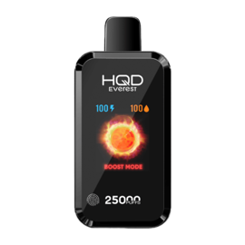 hqd everest disposable vape in full view