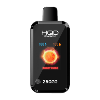 hqd everest disposable vape in full view