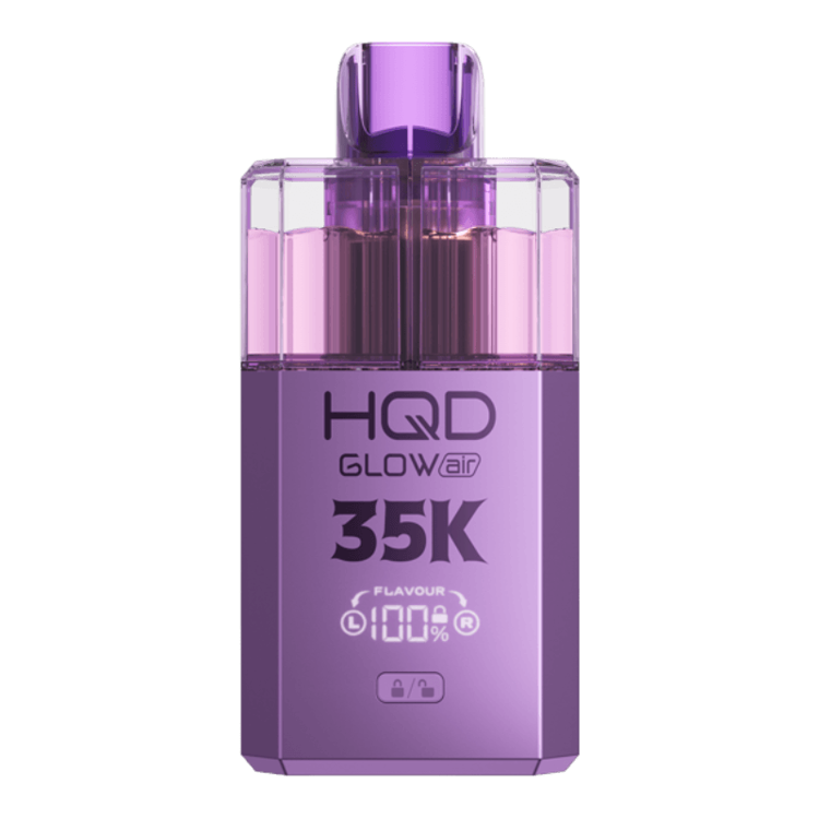 hqd glow air vape in full view
