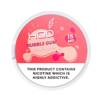hqd nicotine pouches in full view