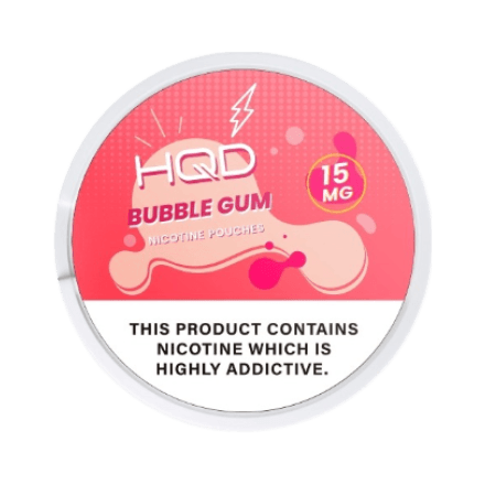 hqd nicotine pouches in full view