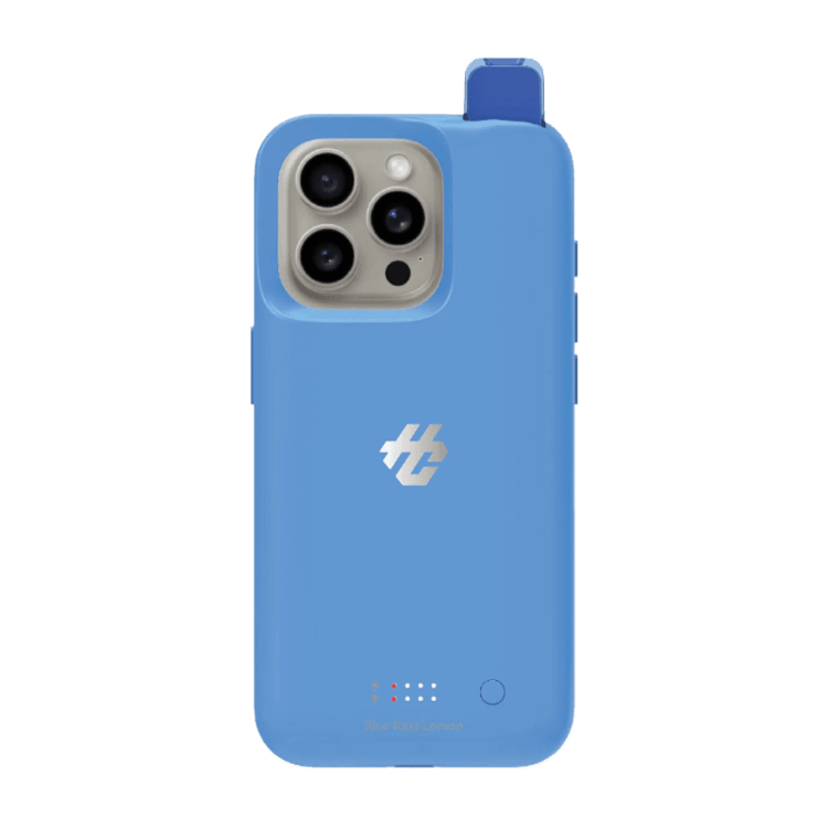 humo case disposable vape in full view