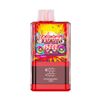ijoy woofr 15000 disposable strawberry kiwi flavor in full view