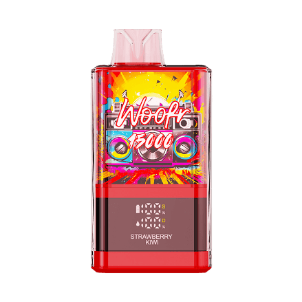 ijoy woofr 15000 disposable strawberry kiwi flavor in full view