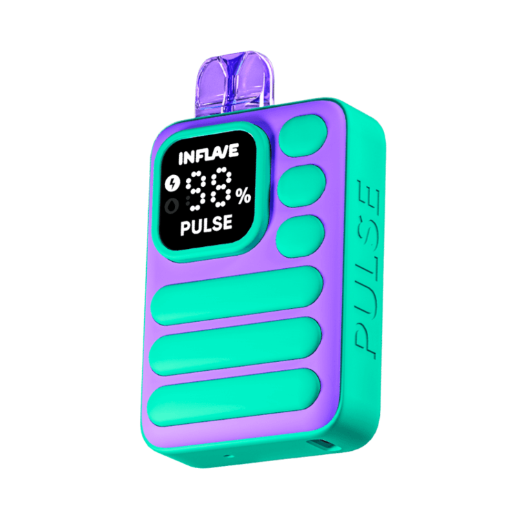 inflave pulse disposable vape in full view