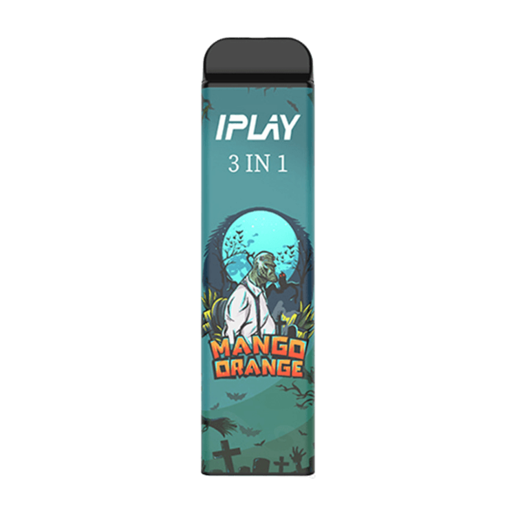 iplay 3 in 1 3000 disposable vape in full view