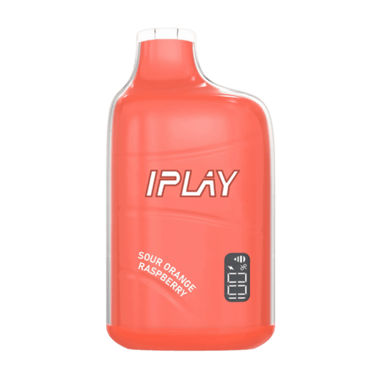iplay vibar 6500 disposable vape in full view