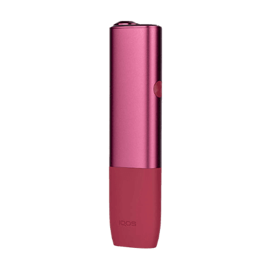 full view of iqos iluma one in red color