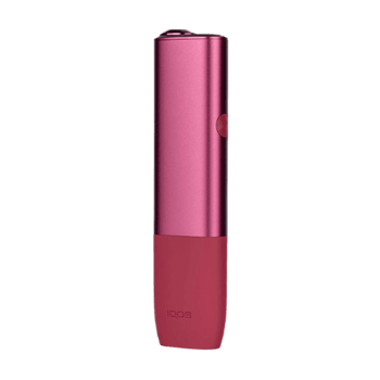 full view of iqos iluma one in red color